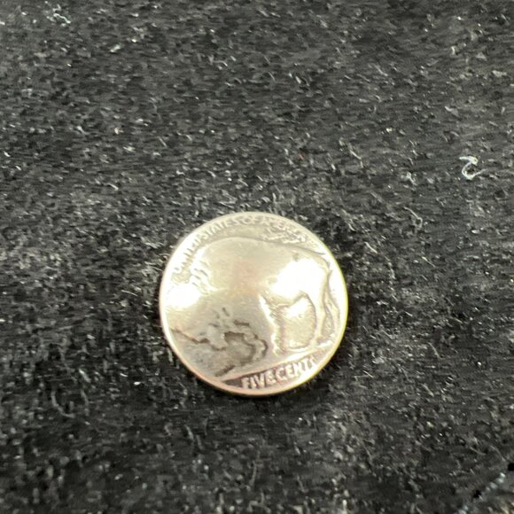 Vintage Buffalo Nickel Buttons Suede Leather Vest - Picture 3 of 6